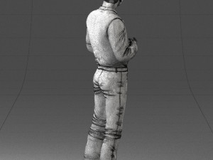 charismatic man 1217-1 3d print ready Modèles 3D en vedette