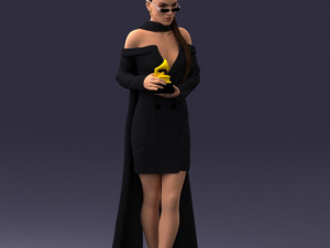 awardwoman0218obj 3D 打印模型