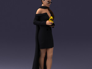 awardwoman0218obj 3D 打印模型