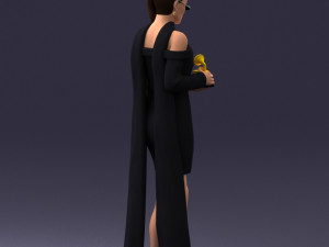 awardwoman0218obj 3D 打印模型