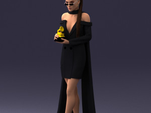 awardwoman0218obj 3D 打印模型