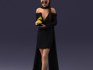 awardwoman0218obj 3D 打印模型