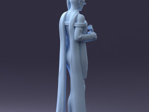 awardwoman0218obj 3D 打印模型