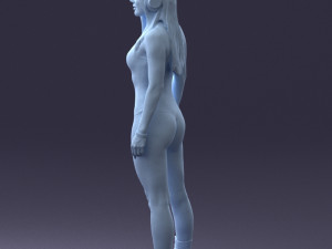 girl in body 0127-2 3d print ready 3D-printmodel