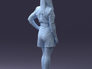 woman in casual0122-3 3D 模型