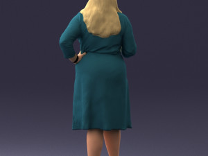 rich woman 0122-1 3D Model
