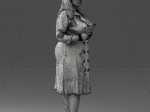 rich woman 0122-1 3d print ready 3D Print Model
