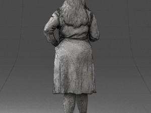 rich woman 0122-1 3d print ready 3D Print Model