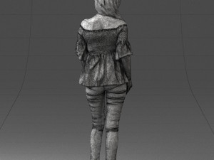 fashion girl 0613-2 Model 3D