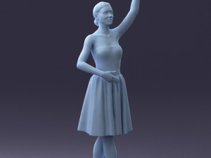ballerina 0105 Model 3D