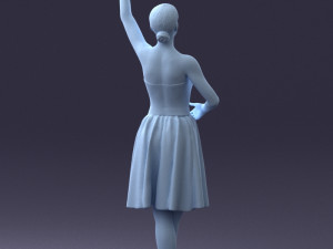 ballerina 0105 Model 3D