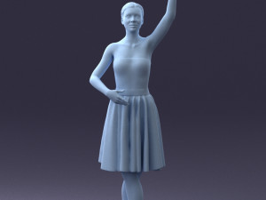 ballerina 0105 Model 3D