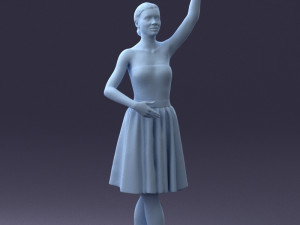 ballerina 0105 Model 3D