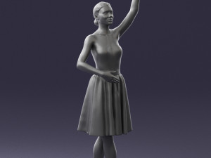 ballerina 0105 Model 3D