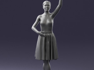ballerina 0105 Model 3D