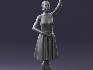 ballerina 0105 Model 3D