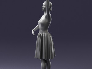 ballerina 0105 3d print ready 3D Принт Модель