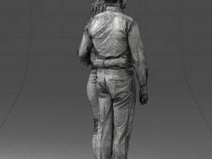 000237 Couple Standing Together 1224 3dp 3D Print Model