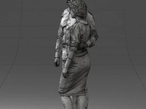 000237 Couple Standing Together 1224 3dp 3D Print Model