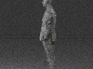 000191 Young Businessman in Suit Standing Pose 1012 3D Model