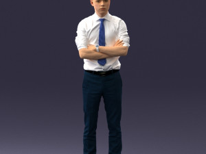 office man 1012-4 3d print ready Modello di stampa 3D