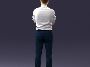 office man 1012-4 3d print ready Modello di stampa 3D