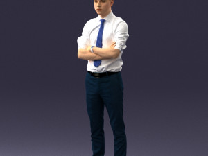 office man 1012-4 3d print ready Modello di stampa 3D