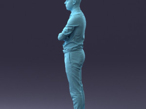 office man 1012-4 3d print ready Modello di stampa 3D