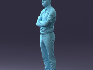 office man 1012-4 3d print ready Modello di stampa 3D