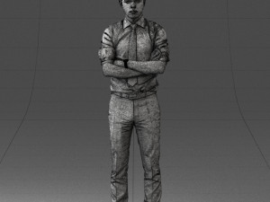 office man 1012-4 3d print ready Modello di stampa 3D