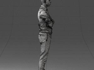 office man 1012-4 3d print ready Modello di stampa 3D