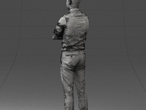office man 1012-4 3d print ready Modello di stampa 3D