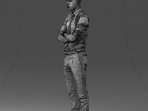 office man 1012-4 3d print ready Modello di stampa 3D