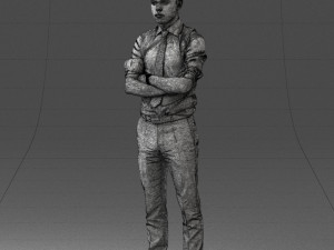 office man 1012-4 3d print ready Modello di stampa 3D