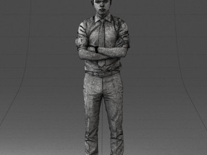 office man 1012-4 3d print ready Modello di stampa 3D
