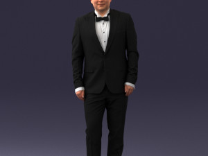 waiter man 0414-1 3D मॉडल