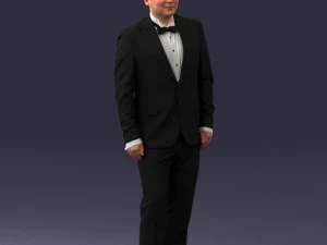 waiter man 0414-1 3D Model