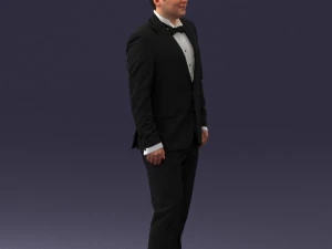 waiter man 0414-1 3D Model