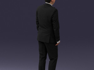 waiter man 0414-1 3D मॉडल