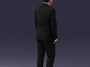waiter man 0414-1 3D Model