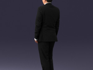 waiter man 0414-1 3D मॉडल