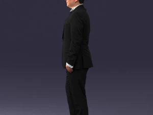 waiter man 0414-1 3D Model