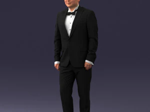 waiter man 0414-1 3D Model