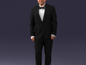 waiter man 0414-1 3D Model