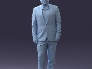 waiter man 0414-1 3D मॉडल