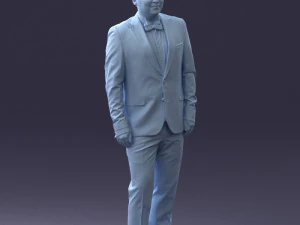 waiter man 0414-1 3D Model