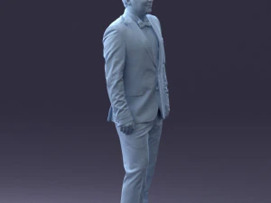 waiter man 0414-1 3D Model