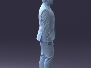 waiter man 0414-1 3D मॉडल