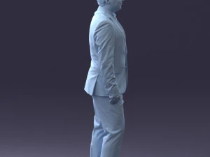 waiter man 0414-1 3D Model