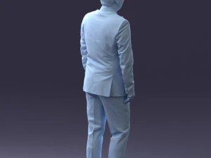 waiter man 0414-1 3D Model